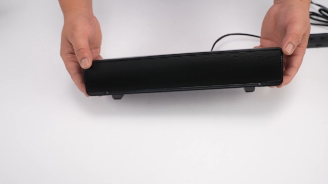 Ejoyous Tragbare Soundbar – USB-Betriebene Stereo-Lautsprecherbox Mit 3,5 Mm Anschluss Für TV, PC & Smartphone