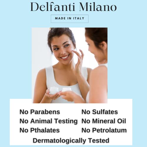 Delfanti-Milano • Hyaluronic Age Defying Day Cream • Face And Neck Moisturizer • Made In Italy #TOP7
