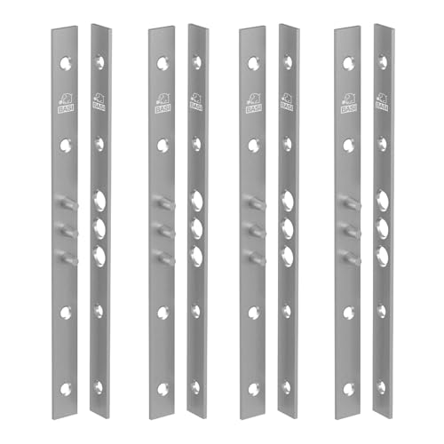 BASI | Bändersicherung 2er Set | Bandsicherung für Türen | Scharnierseitensicherung Türsicherung Aushebesicherung | ohne Maueranker | 2 Stück