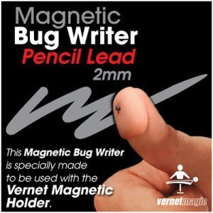 Bug Writer magnético punta 2 mm micropunta de mentalismo para notas secretas