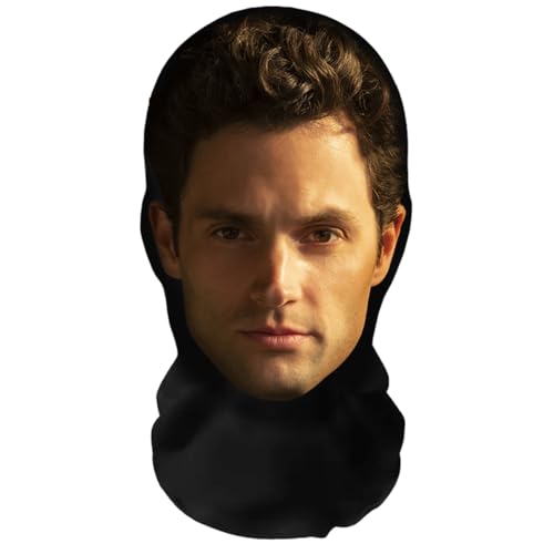 Aristo Solutions Realistische Joe Goldberg 3D-Druck Vollgesichtsmaske – Atmungsaktiv, leicht & bequem, ideal für Cosplay, Partys, Halloween, Karnveal & Events YOU