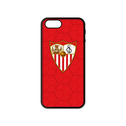 PHONECASES3D Funda móvil iPhone 5/5s/SE Sevilla FC Escudo 3D - Rojo