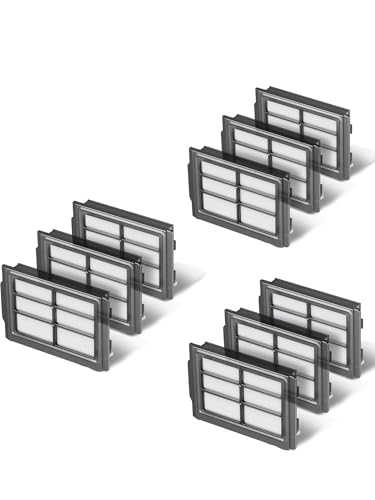 E-HAO 9-Pack HEPA Filter for Plus 405/505
