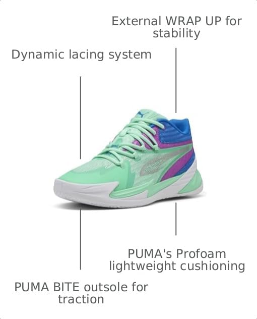 Image of Puma Mens Dagger Basketball Shoes