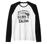 Lustiger Friseur Spruch für Stylisten & Barbiere Raglan