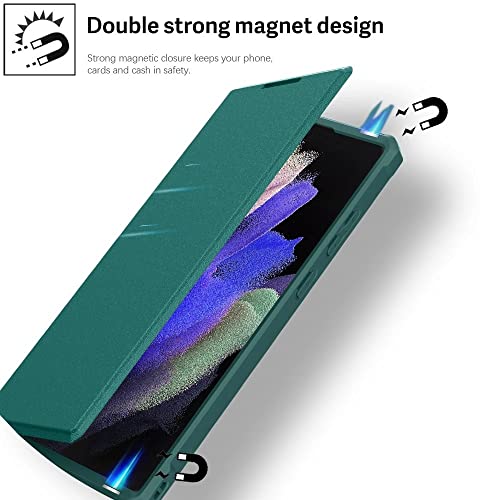 Étui à rabat Samsung A13 5G noir pour déplacements urbains