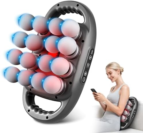 Kocuno 16-Head Massage Gun Set, Deep Tissue Massager with 9 Modes...