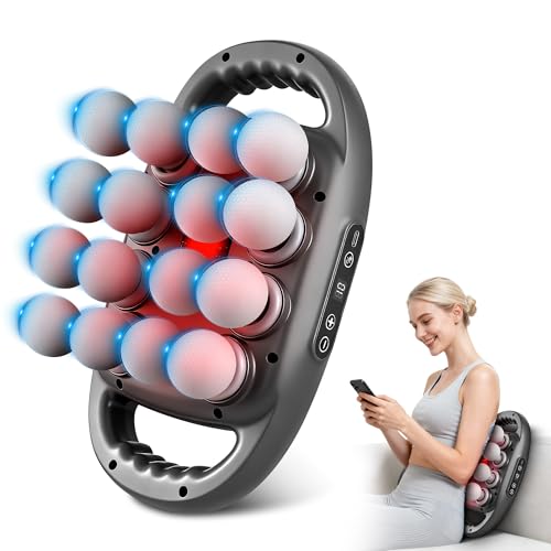 16-Head Massage Gun Set, Deep Tissue Massager with 9 Modes & Levels, Muscle Massager Pain Relief...