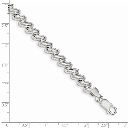 925 Sterling Silver San Marco Bracelet 7.5"4