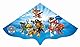 Günther Flugspiele 1219 - Einleiner-Drachen Paw Patrol, ca. 115 x 63 cm, Kinderdrachen aus robuster PE-Folie, für Kinder ab 4 Jahren, inkl. Griff und Drachenschnur