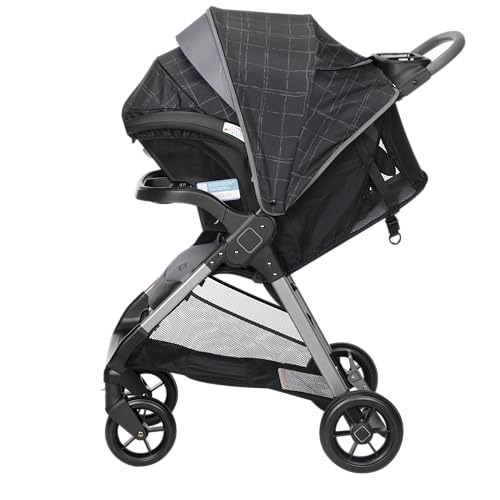Safety 1st Smooth Ride QCM Travel System, Fast, 1-Hand Lift to fold, High Street - image 9