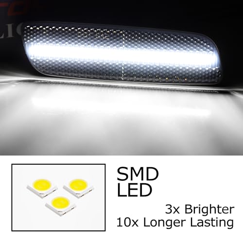 Kit de Luces Marcadoras LED Blanco iJDMTOY para Lexus y Toyota miniatura 2