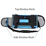 JMOON Soft-Sided Pet Carrier Bag - Airline Approved for Cats and Dogs - Foldable Comfort Travel Carrier - Image 2