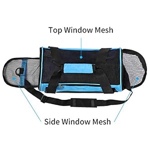 JMOON Soft-Sided Pet Carrier Bag - Airline Approved for Cats and Dogs - Foldable Comfort Travel Carrier JMOON Soft-Sided Pet Carrier Bag – Airline Approved for Cats and Dogs – Foldable Comfort Travel Carrier