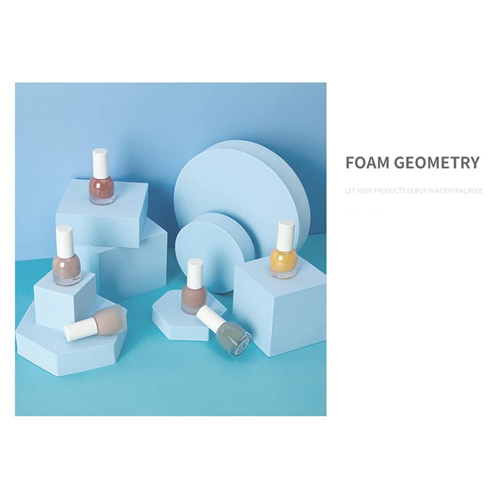 Accessoires de photographie,Cubes de mousse dure,Utile pour les photos de produits ou comme présentoir,Bleu