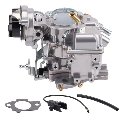 maXpeedingrods 1 Barrel Carburetor Carb for Ford 4.9L 300 Cu/4.1L 250 Cu/3.3L 200 Cu Engine 1965-1985 for Bronco Fairmont Granada Econoline F100 F150 F250 F350, Automatic Choke