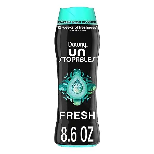 Downy Unstopables In-Wash Scent Booster Beads, FRESH, 8.6 oz