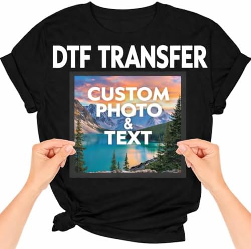 Amazon.com: Custom Size DTF Transfers Ready to Press - Iron On ...