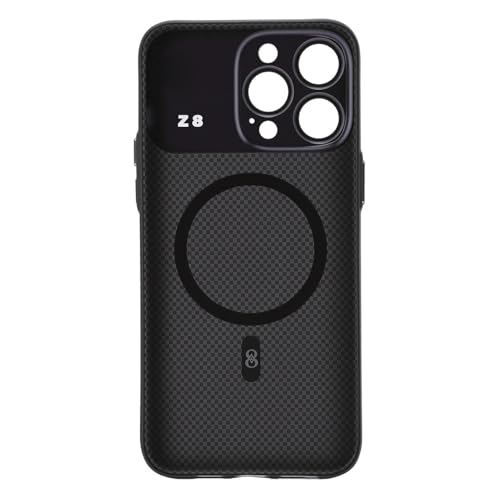 Coque en fibre de carbone Jectse de luxe avec écran tactile iOS 15 Pro