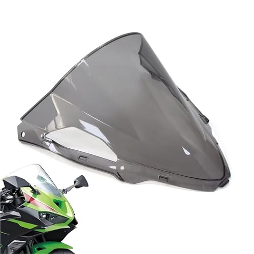 Déflecteur de Vent Kawasaki ZX6R 2024 Plus de Fatigue Bulle Moto Pare-Brise Transparent - 3