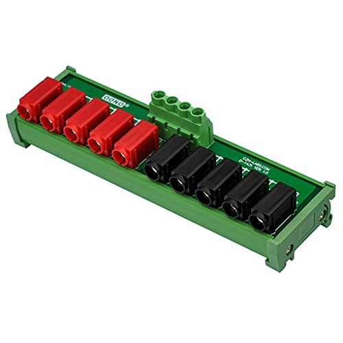 Module de distribution Banana Jack à fixation horizontale sur rail - 3