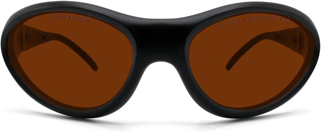 ABSORBER Professional OD 4+ 190nm-550nm / 850nm-1300nm Wavelength Laser Safety Glasses