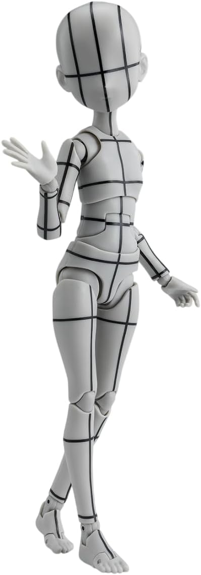 TAMASHII NATIONS - Ken Sugimori- Edition -Wireframe- (Gray Color Ver.) - Body-Chan -, S.H.Figuarts Action Figure