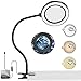 Produktbild Nazano 8X Lupe mit Licht und Ständer, 3 einstellbare Farbmodi/10 Helligkeitsstufen, Lupenlampe mit Metallklemme
