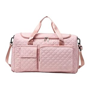 Różowa damska torba sportowa podróżna Générique