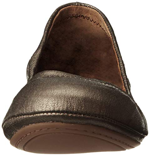 Lucky Brand Women's Emmie Ballet Flat, Pewter, 62