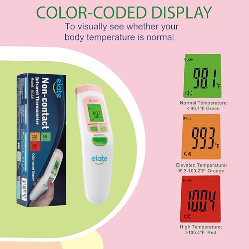 Elate BC221 No Touch Forehead Thermometer thumb #5