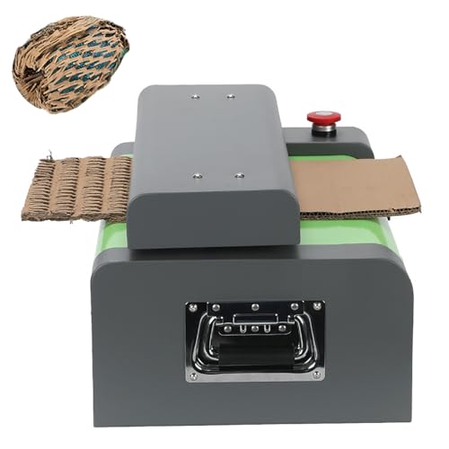 Niszczarka do kartonu, przełącznik obrotowy do cięcia odpadów 325 mm, 300 cm/min, przekształca karton w materiał opakowaniowy