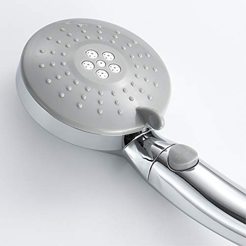 Pomme de douche haute pression avec douchette multi jets réglables
