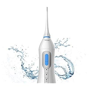 OptiSmile – Elektrische Monddouche – Waterfloss – Draadloos en Oplaadbaar – Inclusief Twee Opzetstukken