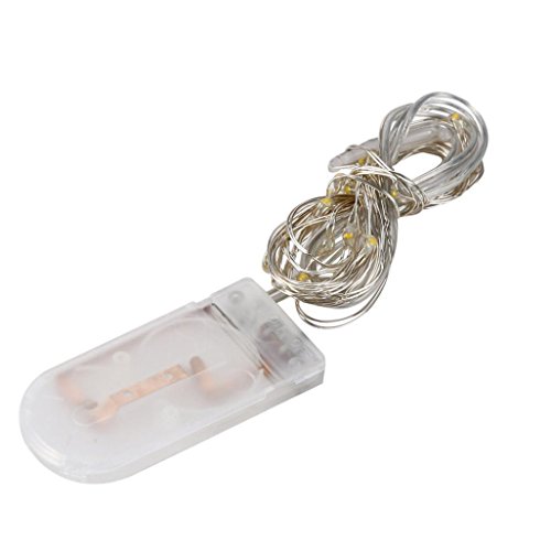 Preisvergleich Produktbild kingko® LED Lichterkette Batteriebetrieben, 3m 30 LED Sternen-Feen-Licht mit Fernbedienung, Außenbetrieb Wasserdicht Weihnachtsbeleuchtung für Zuhause Garten, Terrasse (Blau)