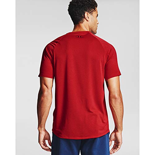Image of Under Armour Men's Polyester Solid UA Tech 2.0 SS Short Sleeve Tee | 1326413-001