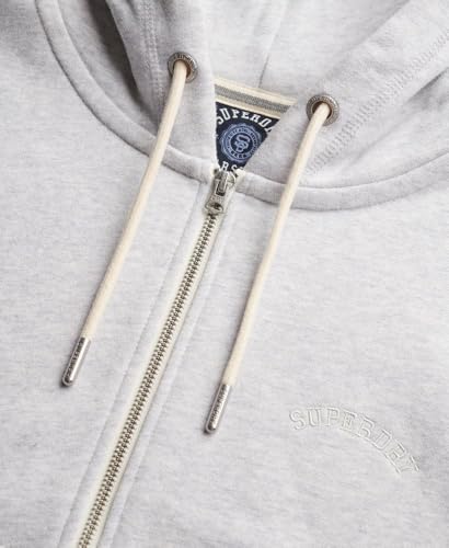 Sweatshirt à capuche court zippé à logo femme Superdry Essential - vue 7