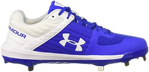 Under Armour Men's Yard Low ST Baseball Shoe, Royal (401)/White, 7 | Image 5