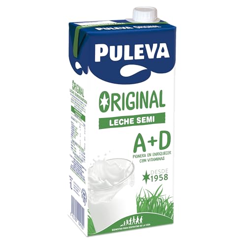 Miniatura 5 de Puleva Original Leche Semidesnatada Con Vitaminas A Y D, Pack 6x1l