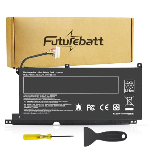 Futurebatt PG03XL Replacement for HP Pavilion Gaming Laptop