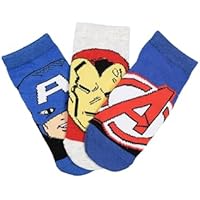 Marvel Calcetines de Los Vengadores para Niños y Niños, Juego de
