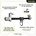 Frontline ST18AH Aluminum I-Beam Slider Anchor | Aluminum material makes the I-beam anchor extremely lightweight | No tools necessary to install | Meets or exceeds ANSI & OSHA