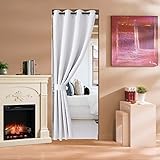 Fake Folding Accordion Door,Doorway Curtain for Room Didiver/Bedroom,Interior Temporary Portable...