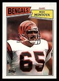 1987 Topps #193 Max Montoya Cincinnati Bengals (Football Card) NM/MT Bengals UCLA