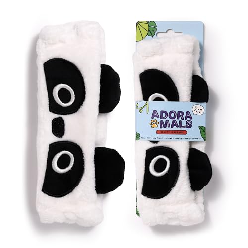 Diadema para el pelo de peluche – Susu, el panda – Animales dulces – Elástico de maquillaje para mujer, niña