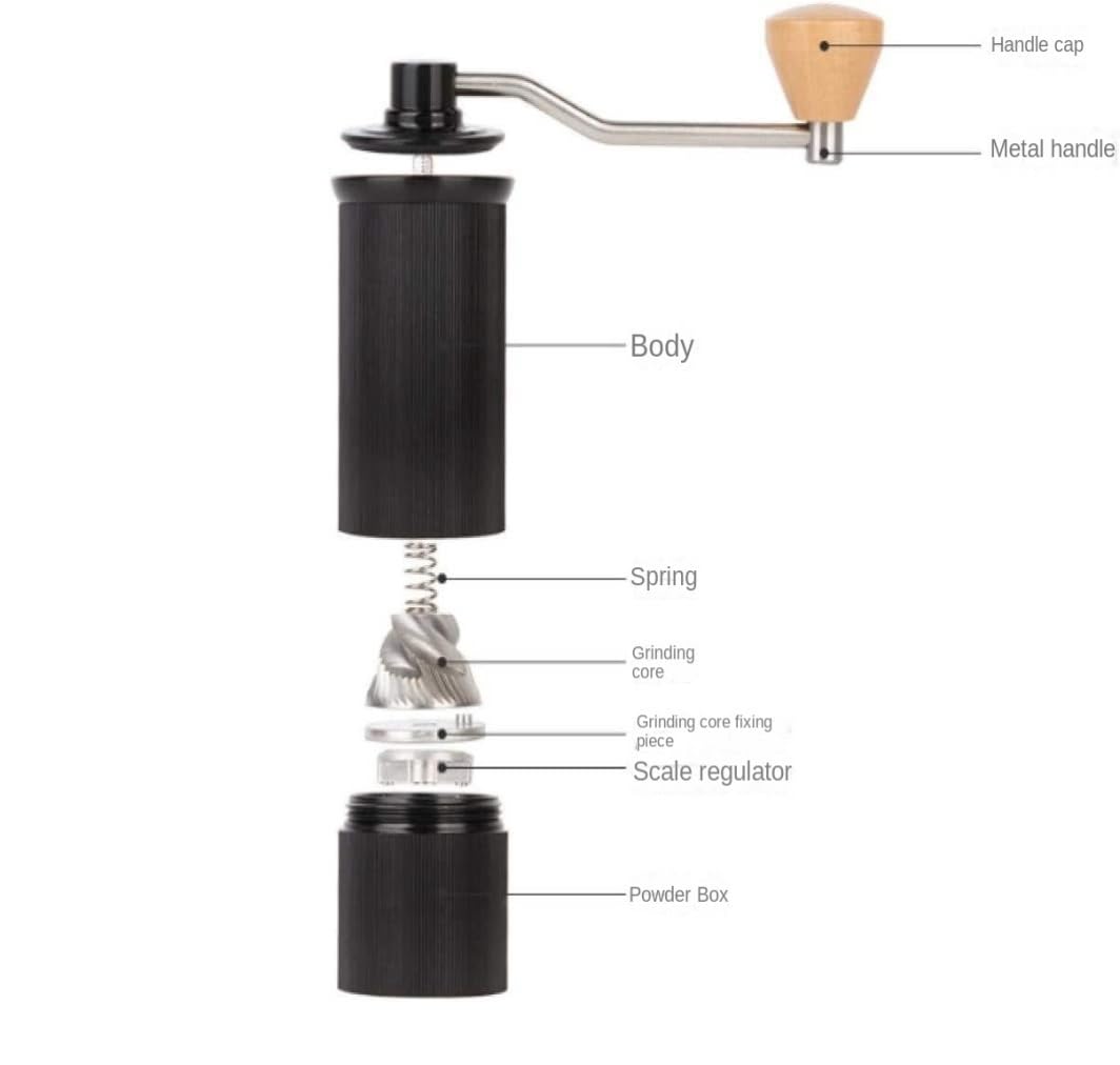 French Press Ręczne młynki do kawy Przenośne ręczne ze stali nierdzewnej Ręcznie robione Dzbanek Kawy
