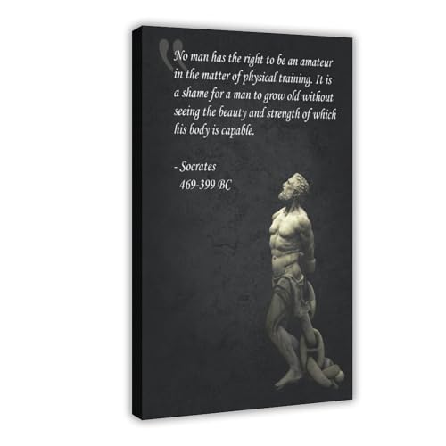 Panneau de motivation Strength And Beauty pour rompre la monotonie murale