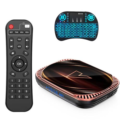 TV Box Android 14.0 2025, S905X4 Quad-Core 64Bit Cortex-A53, Supporto