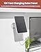 Solar Panel Charger Compatible with Arlo Essential 2K Outdoor(2nd Gen)/Essential XL Camera(2nd Gen)/Essential Spotlight, 5W Solar Panel with IP65 Waterproof 10ft Micro USB-C Cable & Wall Mount, 1 Pack