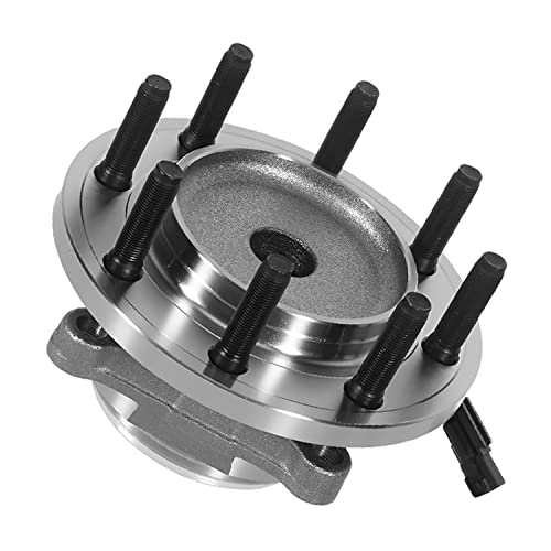 Image of Detroit Axle - RWD Pair Front Wheel Bearing and Hub Assembly for 2009 2010 2011 Dodge Ram 2500 Ram 3500 8 Lugs w /ABS